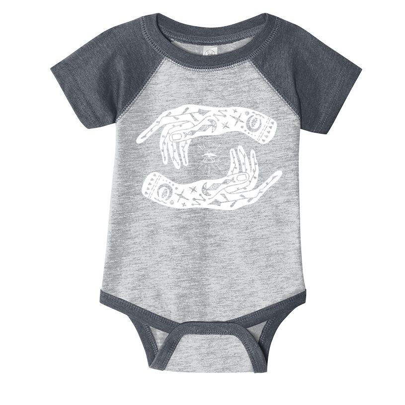 Witch Hands Wicca Pagan Witchcraft Witchy Infant Baby Jersey Bodysuit