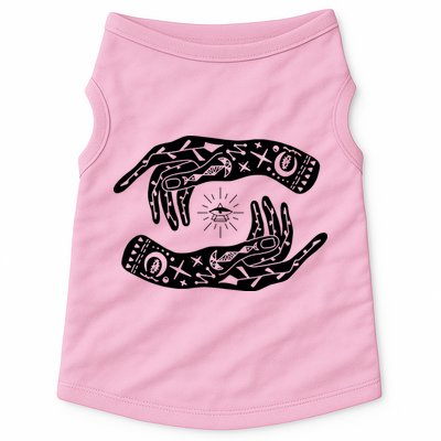 Witch Hands Wicca Pagan Witchcraft Witchy Doggie Tank