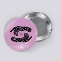 Witch Hands Wicca Pagan Witchcraft Witchy Button