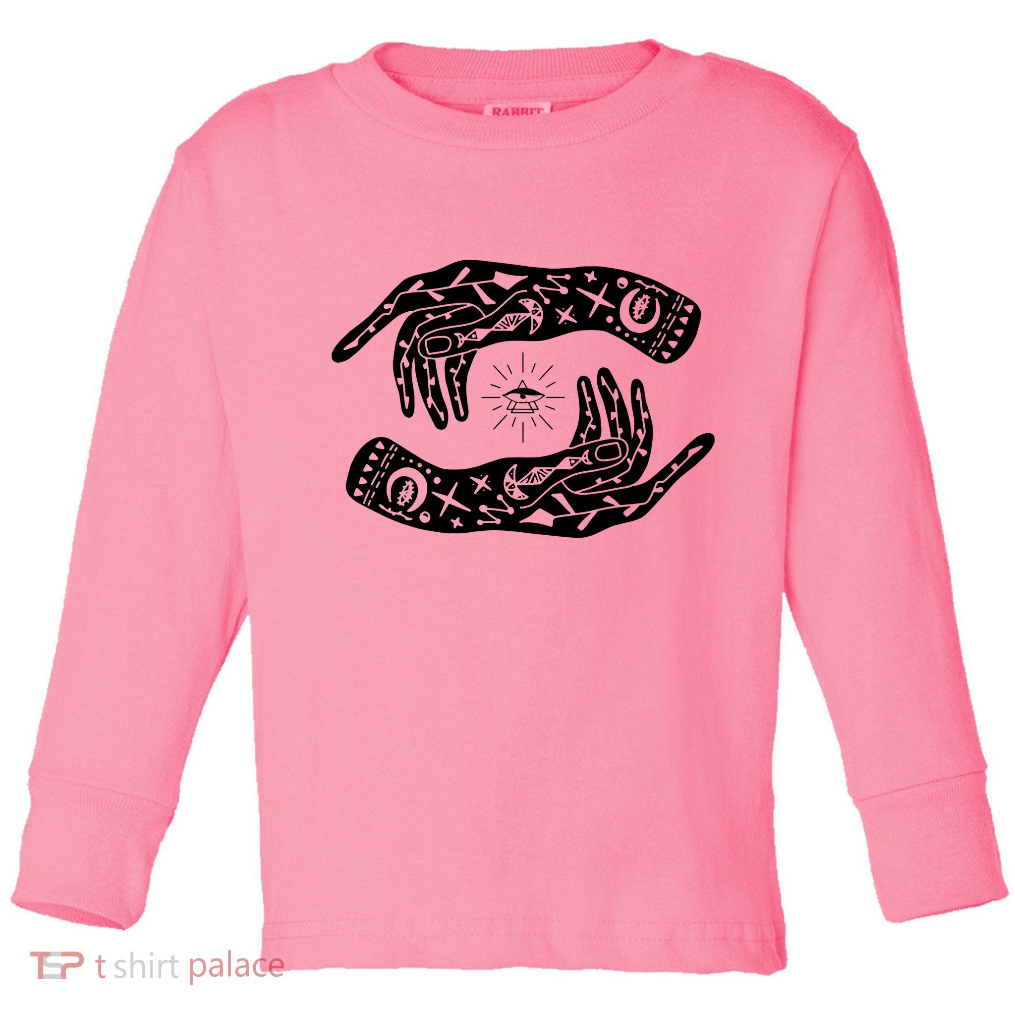 Witch Hands Wicca Pagan Witchcraft Witchy Toddler Long Sleeve Shirt