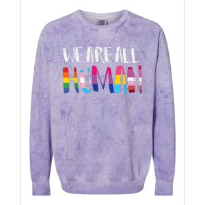 Weareall Human Colorblast Crewneck Sweatshirt