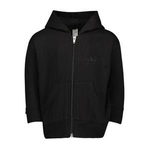 Whiskey Helps Toddler Zip Fleece Hoodie