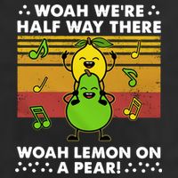 WeRe Half Way There Woah Summer Lemon On A Pear Happy Cool Comfort Performance Bucket Hat