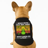 WeRe Half Way There Woah Summer Lemon On A Pear Happy Doggie Tank