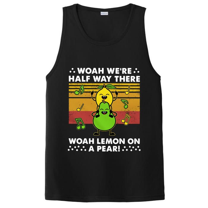 WeRe Half Way There Woah Summer Lemon On A Pear Happy PosiCharge Competitor Tank