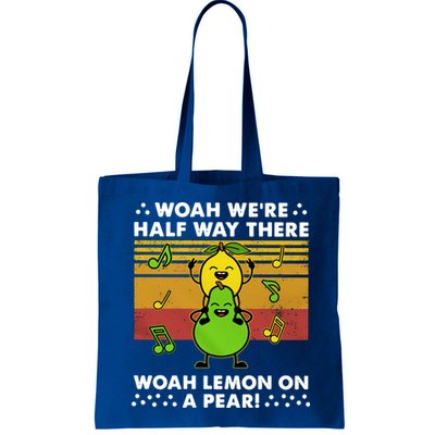 WeRe Half Way There Woah Summer Lemon On A Pear Happy Bag