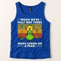 WeRe Half Way There Woah Summer Lemon On A Pear Happy Tank Top