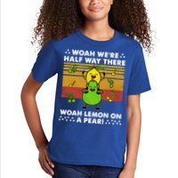 WeRe Half Way There Woah Summer Lemon On A Pear Happy Kids T-Shirt