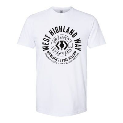 West Highland Way Scotland Great Hikes Softstyle CVC T-Shirt