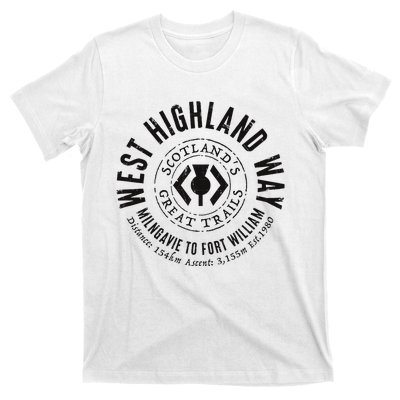 West Highland Way Scotland Great Hikes T-Shirt