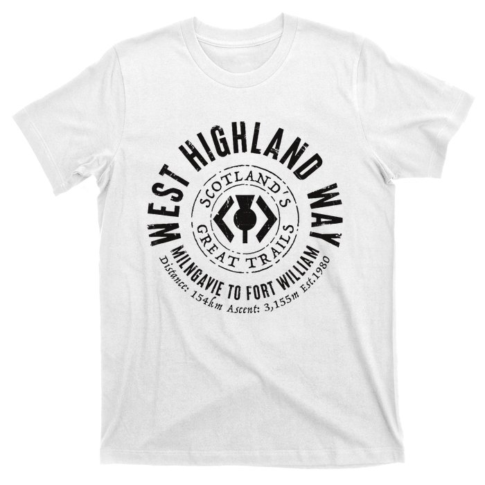 West Highland Way Scotland Great Hikes T-Shirt