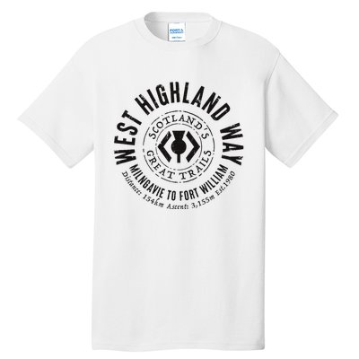 West Highland Way Scotland Great Hikes Tall T-Shirt