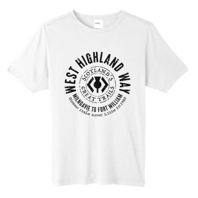 West Highland Way Scotland Great Hikes Tall Fusion ChromaSoft Performance T-Shirt