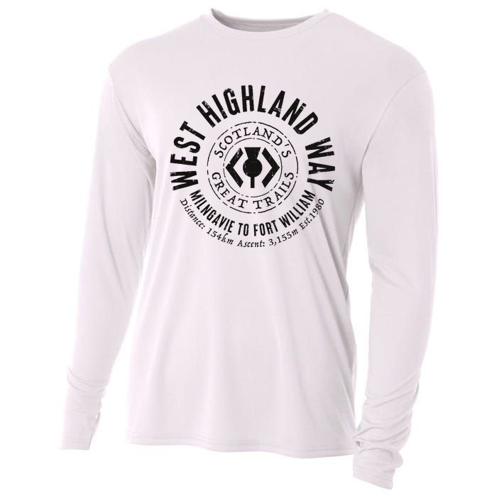 West Highland Way Scotland Great Hikes Cooling Performance Long Sleeve Crew