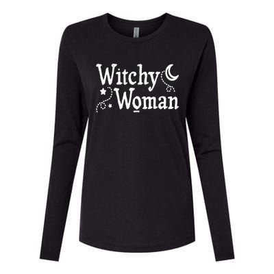 Witchy Halloween Wiccan Follower Pagan Ritual Gift Womens Cotton Relaxed Long Sleeve T-Shirt