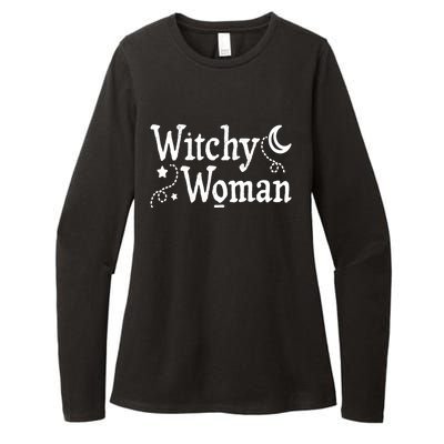 Witchy Halloween Wiccan Follower Pagan Ritual Gift Womens CVC Long Sleeve Shirt