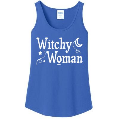 Witchy Halloween Wiccan Follower Pagan Ritual Gift Ladies Essential Tank