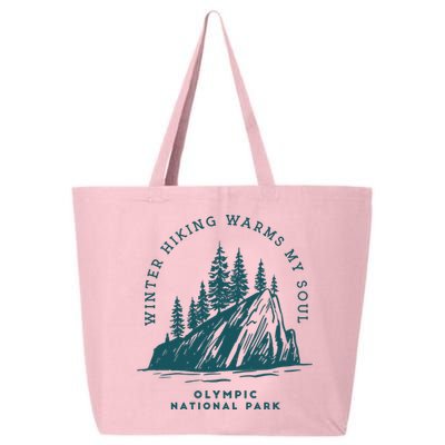 Winter Hiking Warms My Soul Washington State 25L Jumbo Tote