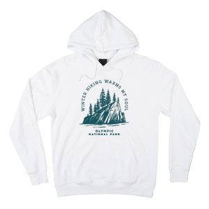 Winter Hiking Warms My Soul Washington State Hoodie