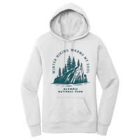 Winter Hiking Warms My Soul Washington State Women's Pullover Hoodie