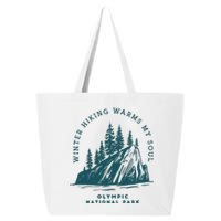 Winter Hiking Warms My Soul Washington State 25L Jumbo Tote