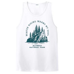 Winter Hiking Warms My Soul Washington State PosiCharge Competitor Tank