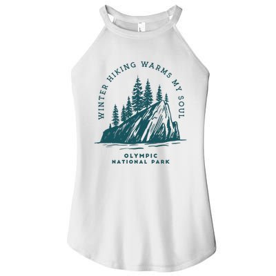 Winter Hiking Warms My Soul Washington State Women’s Perfect Tri Rocker Tank