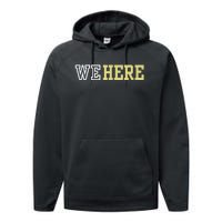 We Here Performance Fleece Hoodie