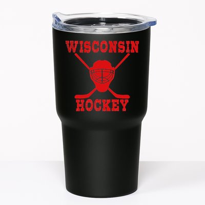 Wisconsin Hockey Tumbler