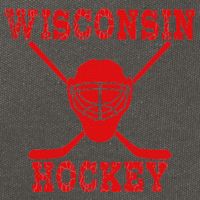 Wisconsin Hockey Cotton Canvas Backpack