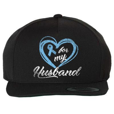 Warrior Husband Wife Gift Idea Prostate Cancer Awareness Wool Snapback Cap