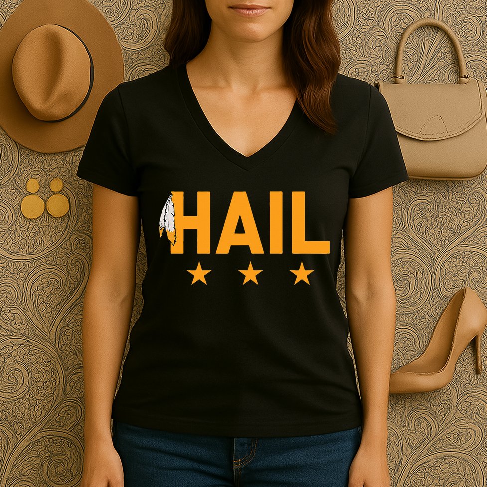 Washington Hail Women's V-Neck T-Shirt