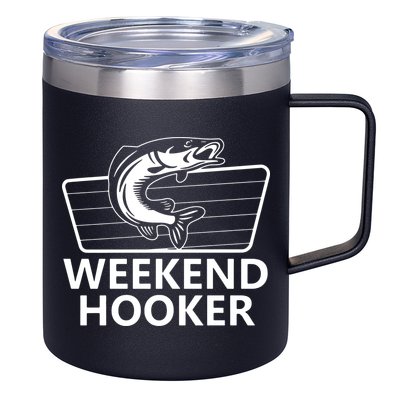 Weekend Hooker 12oz Stainless Steel Coffee Mug