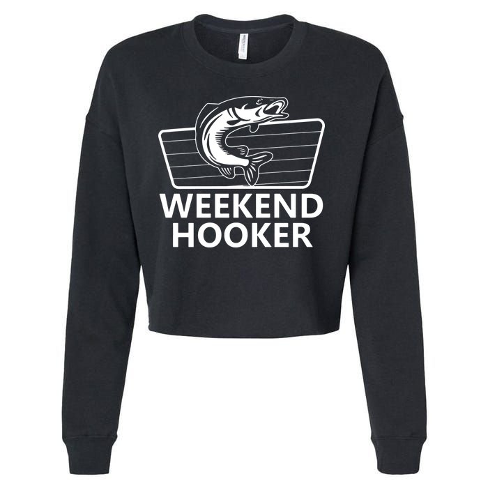 Weekend Hooker Cropped Pullover Crew