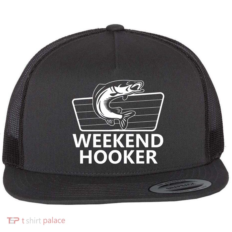 Weekend Hooker Flat Bill Trucker Hat
