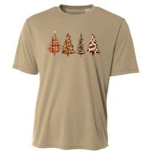 Western Howdy Xmas Tree Lights Christmas Matching Family Cooling Performance Crew T-Shirt