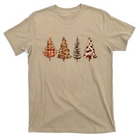 Western Howdy Xmas Tree Lights Christmas Matching Family T-Shirt