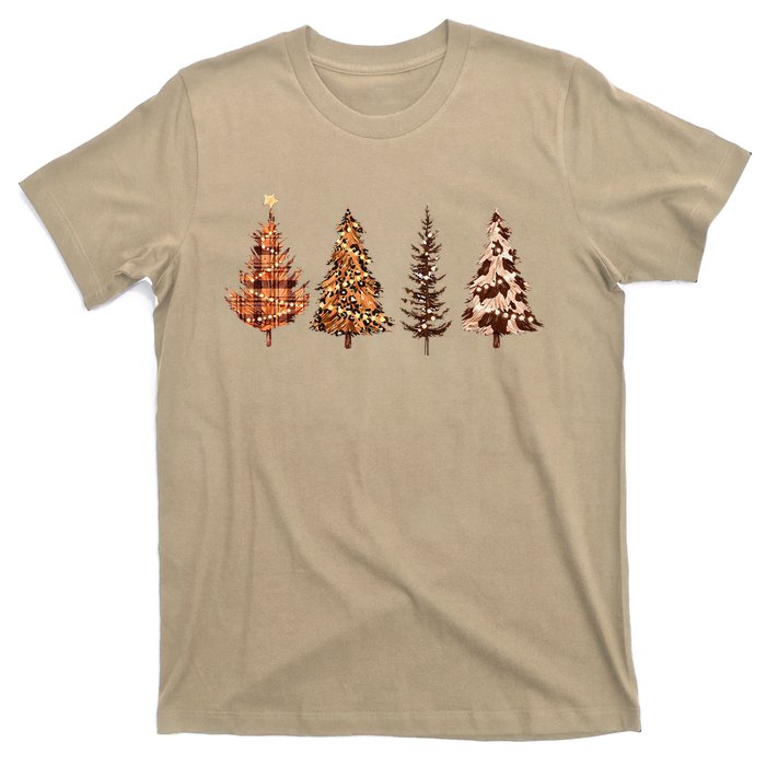 Western Howdy Xmas Tree Lights Christmas Matching Family T-Shirt