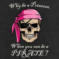 Why Be A Princess When You Can Be A Pirate Beanie