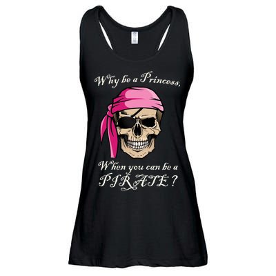 Why Be A Princess When You Can Be A Pirate Ladies Essential Flowy Tank