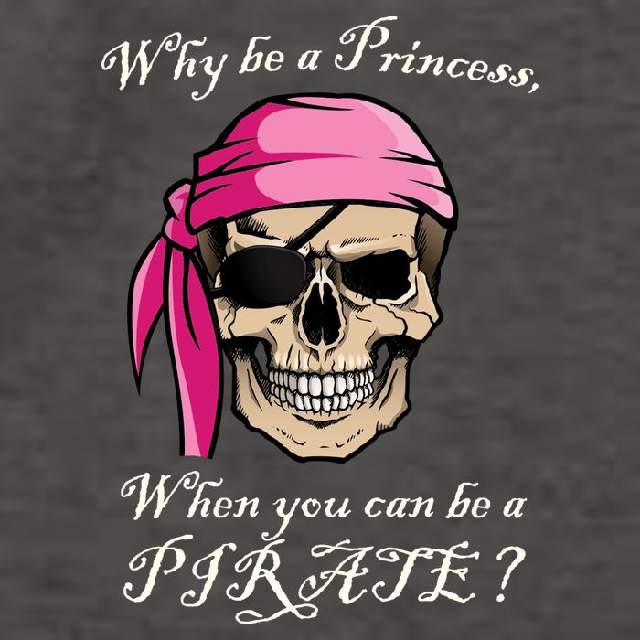 Why Be A Princess When You Can Be A Pirate Vector Backpack