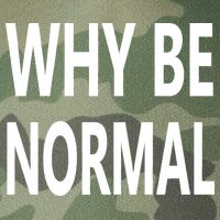 Why Be Normal Legacy Tie Dye Trucker Hat