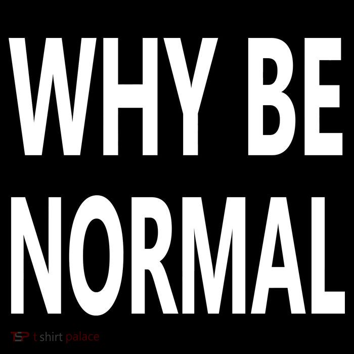 Why Be Normal Impact Tech Backpack