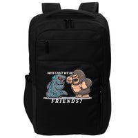 Why Can't We Be Friends Ape Monster Fights Impact Tech Backpack