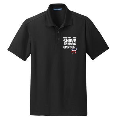 Why Don't You Shove Gun Control Up Your Dry Zone Grid Polo