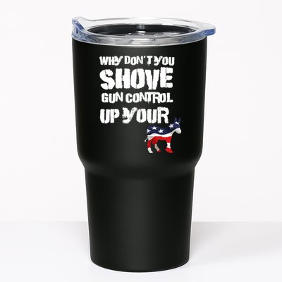 Why Don't You Shove Gun Control Up Your Tumbler