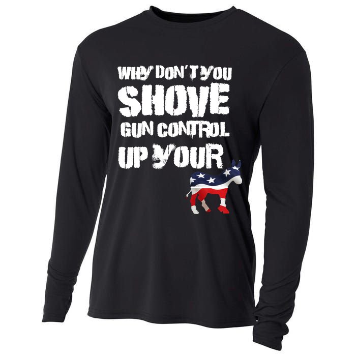 Why Don't You Shove Gun Control Up Your Cooling Performance Long Sleeve Crew