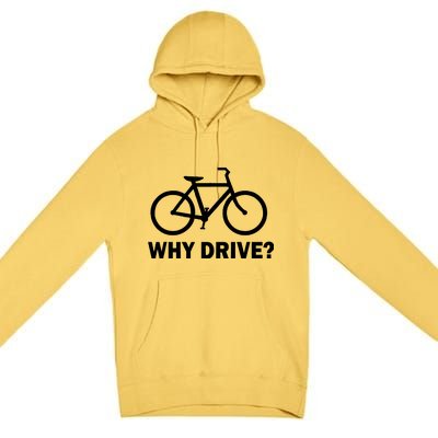 Why Drive? Premium Pullover Hoodie