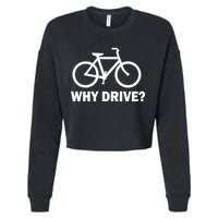 Why Drive? Cropped Pullover Crew