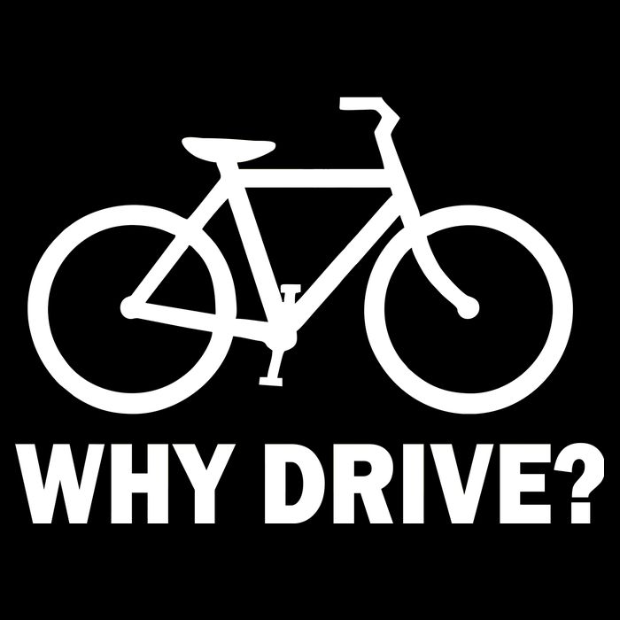 Why Drive? Cropped Pullover Crew